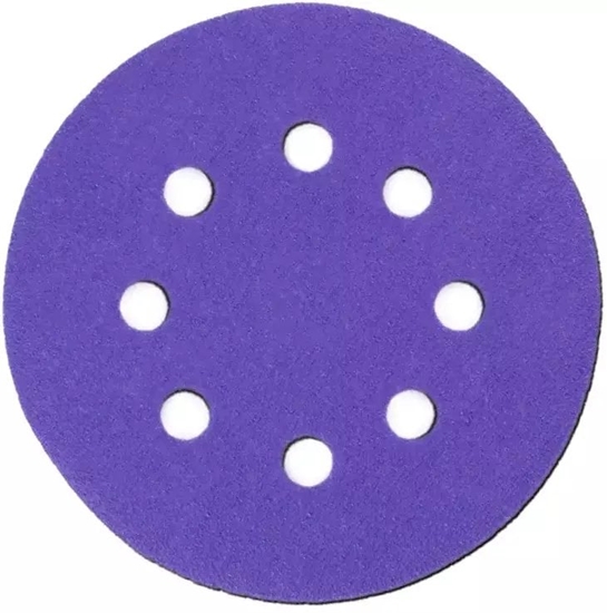 Picture of Dedra Tarczki cierne ceramiczne 125mm, #800, rzep, kpl 5szt