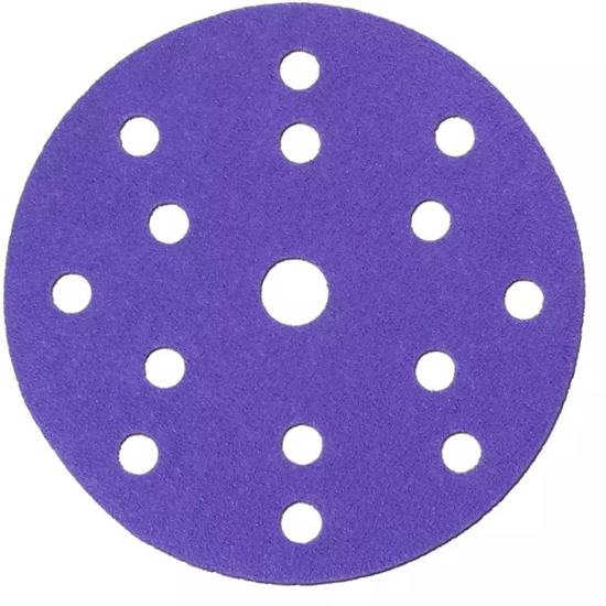 Picture of Dedra Tarczki cierne ceramiczne 150mm, #100, rzep, kpl 5szt