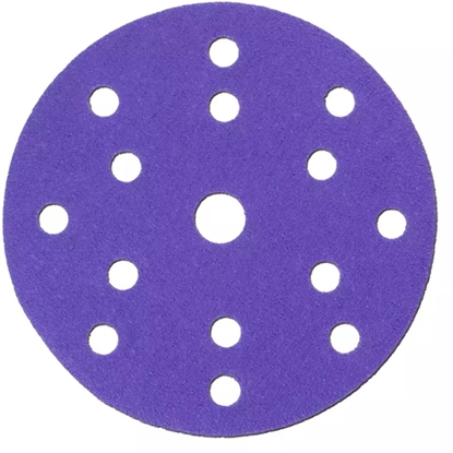 Picture of Dedra Tarczki cierne ceramiczne 150mm, #240, rzep, kpl 5szt