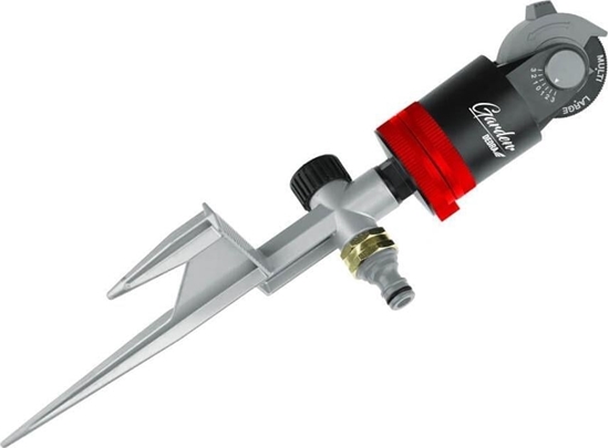 Изображение Dedra Zraszacz obrotowy 6-funkcyjny na aluminiowym kolcu