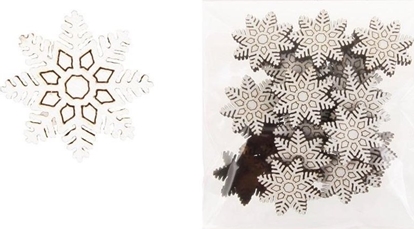 Picture of Dekoracja drewniana 24szt nieka 2