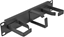 Picture of Delock 10″ Cable Management Routing Panel with 3 metal hooks (2 x horizontal, 1 x vertical) 1U black