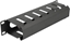 Изображение Delock 10″ Cable Management Routing Panel with opening 1U black