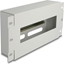 Изображение Delock 10″ Circuit-breaker strip with cover and DIN rail 3U metal grey