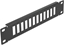 Picture of Delock 10″ Fiber Optic Patch Panel 12 Port for SC Duplex / LC Quad 1U black