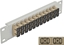 Picture of Delock 10″ Fiber Optic Patch Panel 12 Port SC Duplex beige 1U grey