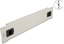 Picture of Delock 10″ Network Cabinet Blind Cover tool free 1U grey
