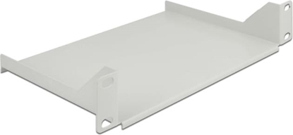 Picture of Delock 10″ Shelf for network cabinet 1U grey