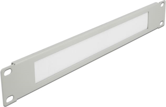 Picture of Delock 19″ Cable Management Brush Strip 1U grey