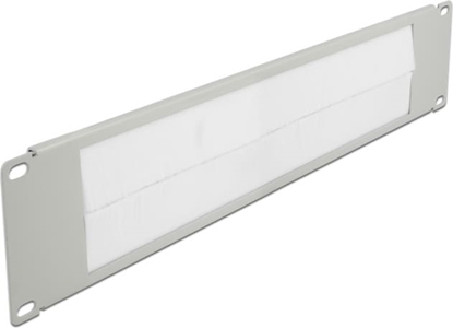 Picture of Delock 19″ Cable Management Brush Strip 2U grey