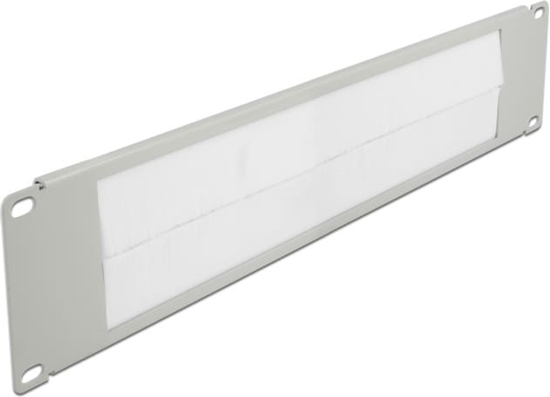 Picture of Delock 19″ Cable Management Brush Strip 2U grey