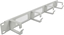 Picture of Delock 19″ Cable Management Brush Strip with 4 hooks 1U grey