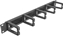 Изображение Delock 19″ Cable Management Brush Strip with 5 hooks 1U black