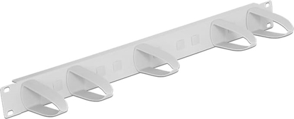 Picture of Delock 19″ Cable Management Panel universal grey