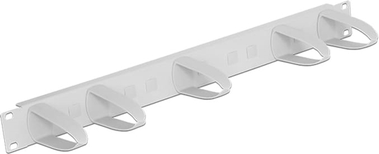 Picture of Delock 19″ Cable Management Panel universal grey