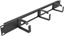 Picture of Delock 19″ Cable Management Routing Panel with 2 openings and 3 hooks 1U black