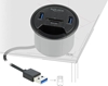 Picture of Delock 2 Port Tisch-Hub 2 x SuperSpeed USB Typ-A und Card Reader für SD und Micro