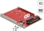 Изображение Delock 2.5″ Converter U.2 SFF-8639 > M.2 NVMe Key M - 7 mm