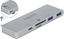 Picture of Delock 3 Port Hub and 2 Slot Card Reader for MacBook with PD 3.0 and retractable USB Type-C™ Connection