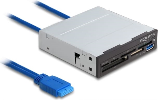 Picture of Delock 3.5″ SuperSpeed USB Card Reader 6 slots + 1 x USB Type-A female