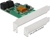 Изображение Delock 4 port SATA PCI Express x1 Card