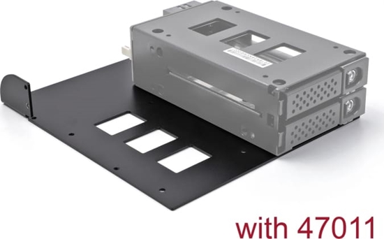 Picture of Delock 5.25″ Metal Installation Frame for 2 x Delock Mobile Rack 47011 / 47005