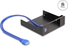 Picture of Delock 5.25″ Metal Installation Frame for Slim Bay Mobile Rack with USB 5 Gbps Hub