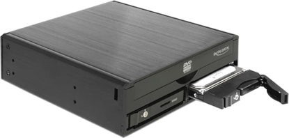 Picture of Delock 5.25″ Mobile Rack for 1 x 5.25″ Slim Drive + 2 x 2.5″ SATA HDD / SSD