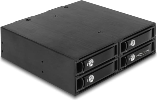 Picture of Delock 5.25″ Mobile Rack for 4 x 2.5″ SATA / SAS HDD / SSD 12 Gb/s