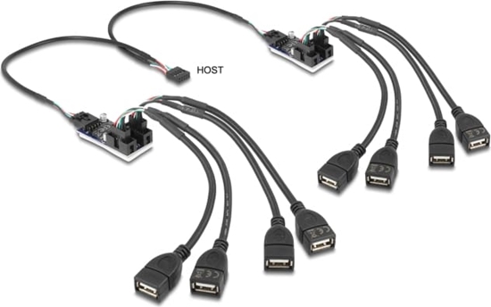 Picture of Delock 8 Port USB 2.0 Hub