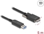 Изображение Delock Active Optical Cable USB 10 Gbps Type-A male to Type Micro-B male with screws 5 m
