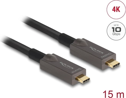 Picture of Delock Active Optical USB-C™ 4K Video + Data + PD Cable 15 m