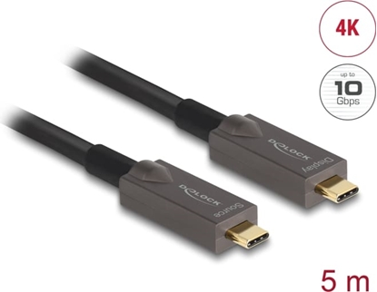 Picture of Delock Active Optical USB-C™ 4K Video + Data + PD Cable 5 m