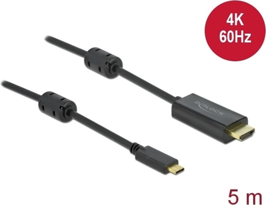 Picture of Delock Active USB Type-C™ to HDMI Cable (DP Alt Mode) 4K 60 Hz 5 m