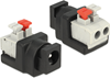 Picture of Delock Adapter DC 5.5 x 2.1 mm female > Terminal Block with push button 2 pin