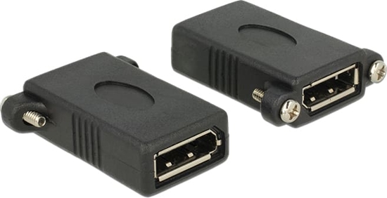 Picture of Delock Adapter DisplayPort 1.1 female > DisplayPort female panel-mount