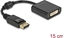 Attēls no Delock Adapter DisplayPort 1.1 male to DVI female Passive black