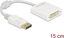 Attēls no Delock Adapter DisplayPort 1.1 male to DVI female Passive white