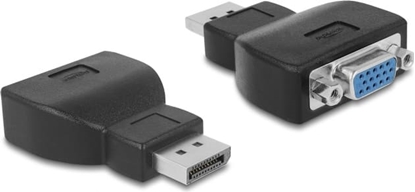 Picture of Delock Adapter DisplayPort 1.2 male > VGA female black