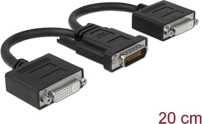 Picture of Delock Adapter DMS-59 male > 2 x DVI 24+5 female 20 cm