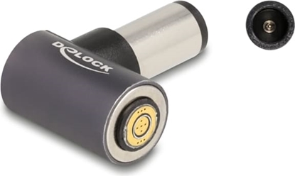 Picture of Delock Adapter for Laptop Charging Cable HP 7.4 x 5.0 mm male to magnetic 8 pin connector