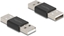 Picture of Delock Adapter Gender Changer USB 2.0 Type-A male to male metal