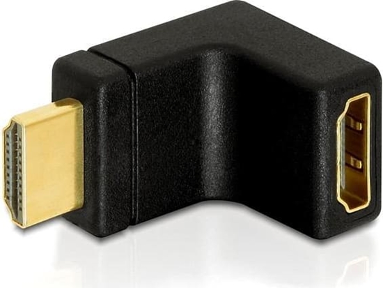 Picture of Delock Adapter HDMI male to HDMI female 90° up