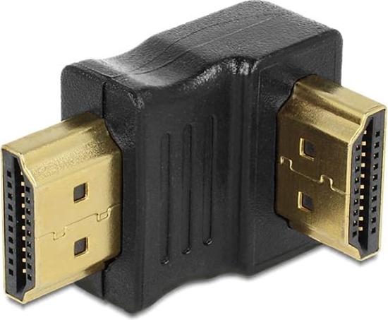 Picture of Delock Adapter HDMI male to HDMI male 90° down