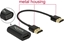 Изображение Delock Adapter HDMI-A male > VGA female Metal Housing with 15 cm cable