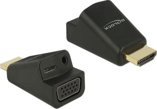 Picture of Delock Adapter HDMI-A male > VGA female with Audio