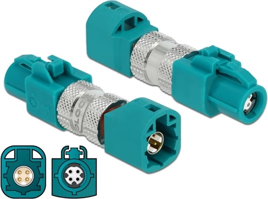 Picture of Delock Adapter HSD Z female to HSD Z male