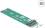 Attēls no Delock Adapter M.2 Key A+E male to M.2 Key M slot