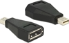Picture of Delock Adapter mini DisplayPort 1.2 male > DisplayPort female black