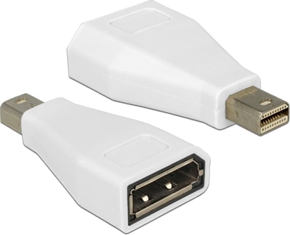 Изображение Delock Adapter mini DisplayPort 1.2 male > DisplayPort female white